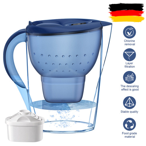 Wasserkanne cool blau - wasserkanne, 3,5l