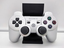 Original Sony Playstation 3 Dualschock 3 Sixaxis Controller silber PS3, sehr gut