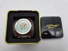 neue Ed Hardy SKULL-Uhr unisex-Uhr LK-BD 1663 LOVE KILLS SLOWLY Totenkopf & Herz