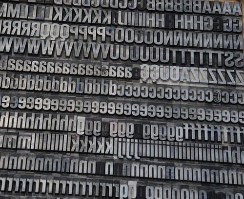 Bleischrift grotesk 48p - bleischrift,