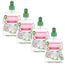 Air Wick Active Fresh Aerosolfreies Duftspray Nachfüller Jasminblüte 4 x 228ml