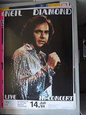 Plakat Neil Diamond 1984 Tour