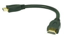 0,2m  High Speed HDMI Kabel Ultra HD 8K/4K HDR ARC Dolby-True HD DTS-HD 20cm