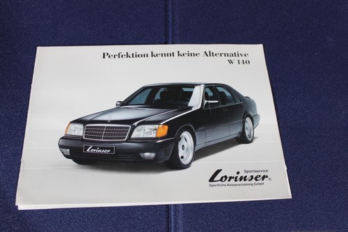 Prospekt lorinser w140 - prospekt,