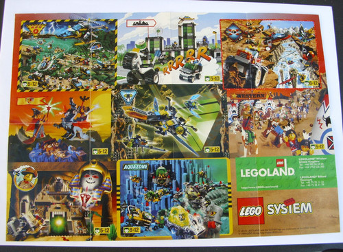 Lego werbeprospekt flyer - ,