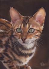 Original Pastell Gemälde