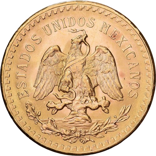 Mexiko pesos 1947 - 50, gold