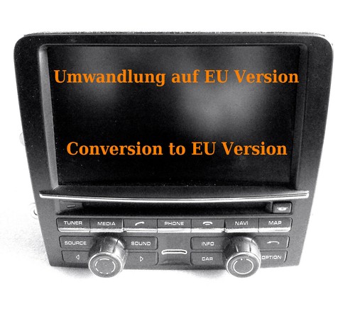 Umwandlung porsche pcm auf - porsche,