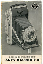 Bedienungsanleitung AGFA