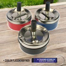 Aschenbecher Drehaschenbecher Sturmaschenbecher 3 farbig sortiert *NEU* 1er NEU