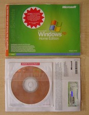 Windows XP Home Edtion mit integriertem Servicepack 2 ☆ CD + Key + Handbuch