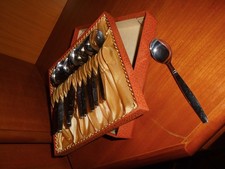 Mokka/Espressolöffel, 11 Stück, Malta, Cromagan, BSF, ca.11 cm lang, unbenutzt