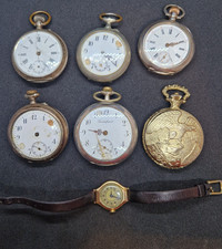 Taschenuhren 5 Silber, 1