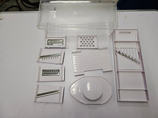 Fackelmann Gemüsehobel mit rostfreien Stahlklingen mit vielen Einsätzen !!!