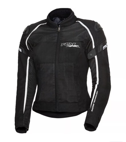 Flm motorradjacke damen kurz - motorradjacke, (kurz