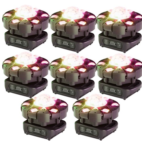 Uking 8stk moving head rgbw - head,