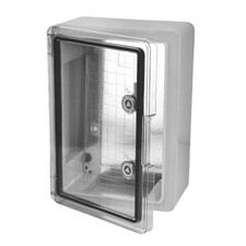 Leergehäuse mit transparenter