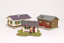 RS-Modell H0 Wohnhaus Blockhaus Gartenlaube Holz/Kunststoff fertig aufgebaut