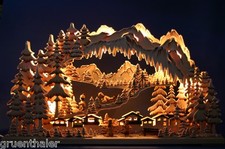 3D LED Schwibbogen 72cm groß