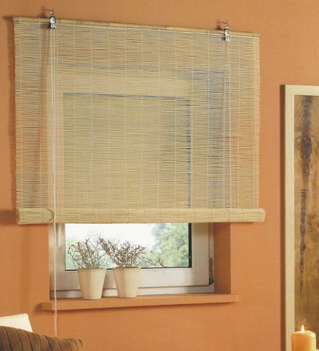 Bambus rollo holz jalousie - rollo,