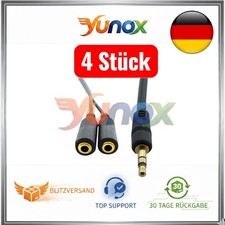 4x AUX Kopfhörer 3,5mm