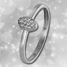 Damen Ring Oval Gr. 54