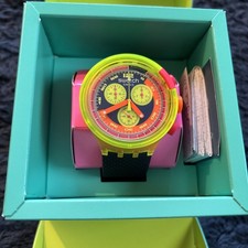SWATCH CHRONO 2023 Neon To The