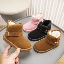 Kinder Winterschuhe Jungen Warm Gefüttert Mädchen Schneestiefel Outdoor Boots