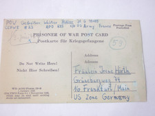 43371a POW Kriegsgefangenenlager Le Havre  1946 gefreiter Walter Alkier