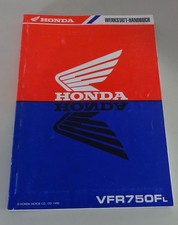Werkstatthandbuch Honda VFR 750 F Typ RC36 Stand 1990