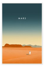 Poster Mars - Katinka Reinke
