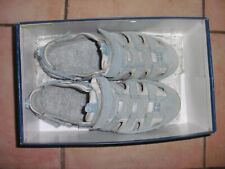 Allrounder Damen/Mädchen - Sport - Schuhe Gr. 5 Halbschuhe Teil-Leder blau-grau*