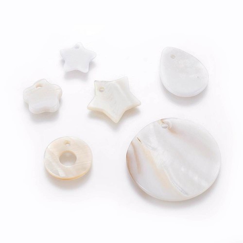 Muschel anhänger set - muschel,