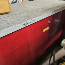 ABA Werkzeugschrank  L/B/H 143 x 57x101 cm  inkl. Inhalt (Flachschleifmaschine)