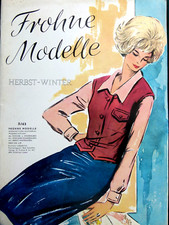 Altes frohne modeheft von 1963 - frohne,