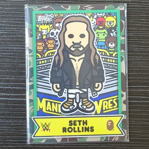 2025 topps wwe bape baby - x,