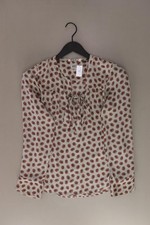 R95TH Schluppenbluse Regular Bluse für Damen Gr. 38, M mit Paisleymuster Langarm