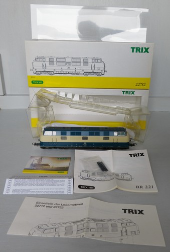 Trix 22752 diesellok 221 - trix,