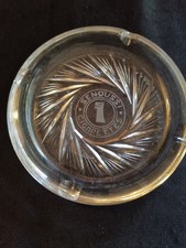 SENOUSSI Zigaretten Aschenbecher Reklame Werbung Uralt 