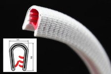 Kantenschutzprofile Kantenschutzprofil Keder für 0,5-32 mm starkes Material KZ