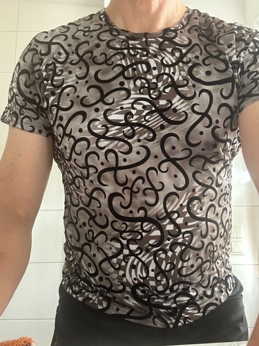 Bodyart shirt mit beflockung - shirt,