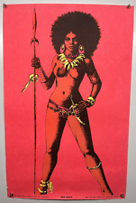 War Queen Psychedelic Poster