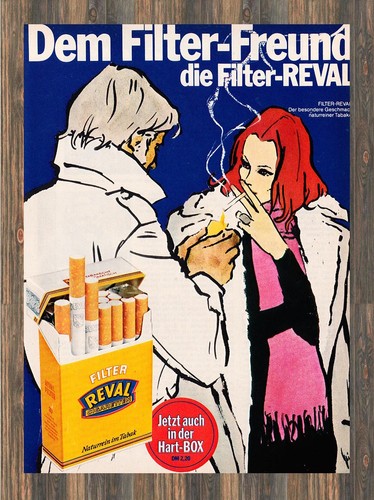 Reval reklame werbeanzeige - reval,