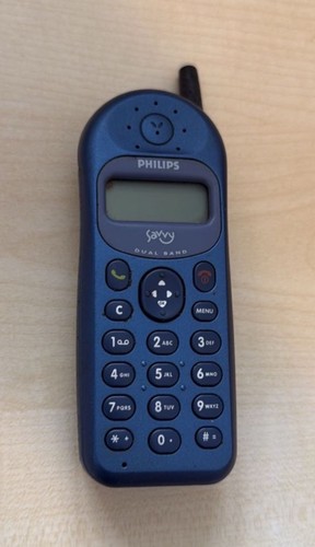 Philips savvy blau - philips, handy