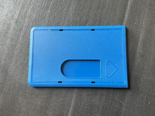 Chipkartenhülle blau