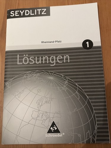 Seydlitz geographie 1lösungen - seydlitz,