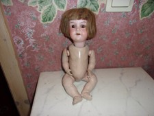 AM 390 n-Armand Marseille-Porzellan-Puppe-28 cm-Schlafaugen-um 1920-doll-poupee