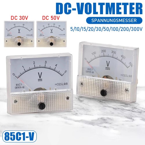 300v voltmeter dc - voltmeter,
