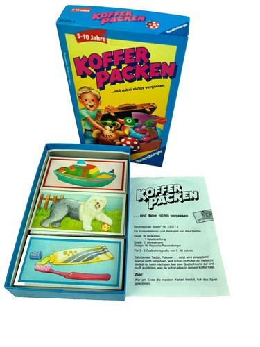 Kofferpacken ravensburger - kofferpacken,