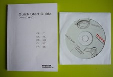 Anleitung und Software CD für Toshiba Camileo H20 Camcorder